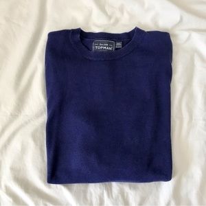 TOPMAN | Deep blue sweater
